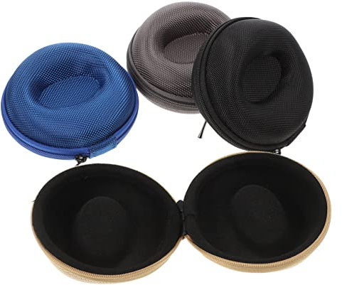 BESPORTBLE 4stücke Uhrenbox Stoßfest Und Druckfest Für Reisen Tragbarer Uhrenbehälter Aus Strapazierfähigem Material Praktischer Halter Mit Reißverschluss Für Smartwatch Und Armbanduhr