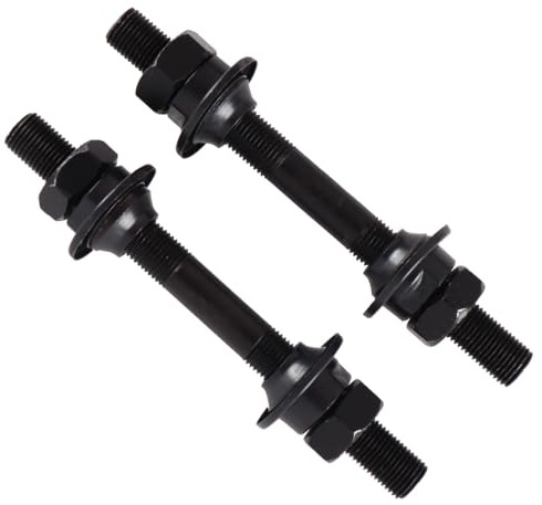 CENPEK 2 Pcs Bike Hub Shaft Hub Axle-Bicycle Wheel Spindle Hollow Quick Release for MTB Road Mountain Bicycle Front Axle