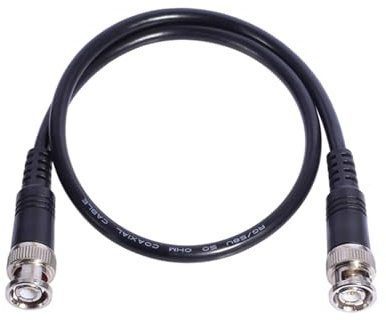 BNC Male To BNC Male Plug Adapter CCTV Extension Coaxial Line Cable Connectors Cable For Security Camera Systems Test For Oscilloscope
