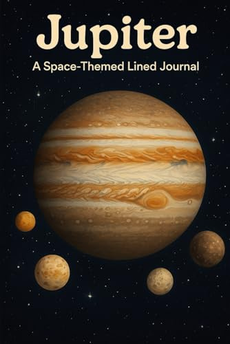 Jupiter: A Space-Themed Lined Journal for Writing, Notes, and Ideas: 6x9 Notebook with 120 Lined Pages | Space Design for Students, Writers, and Astronomy Lovers