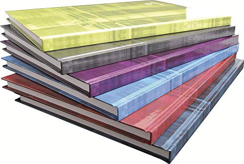 Clairefontaine 9042C - Kladde / Notizbuch mit Hardcover DIN A4, 21x29,7cm, 96 Blatt kariert, farbig sortiert, 1 Stück