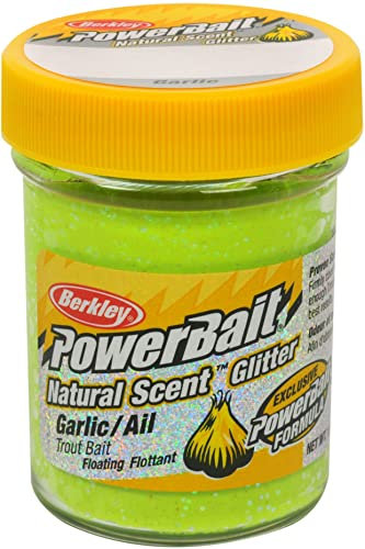 PowerBait - Esca per trota con brillantini naturali, Unisex - Adulto, BGTGC2, Chartreuse, Taglia unica