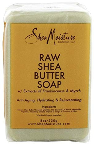 Shea Moisture Raw Shea Butter Bar Soap- 235 ml (Pack of 2)