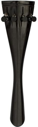 Ulsa 500100 Saitenhalter für Cello, Französisches Modell, Ebenholz