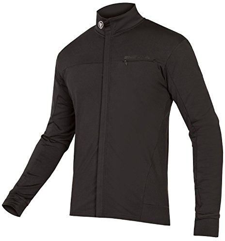 Endura Xtract Roubaix Long Sleeve Cycling Jersey | Breathable | Soft Feel Fabric | Moisture Wicking | Athletic Fit | Rear Pockets | Zipped Pockets Jersey