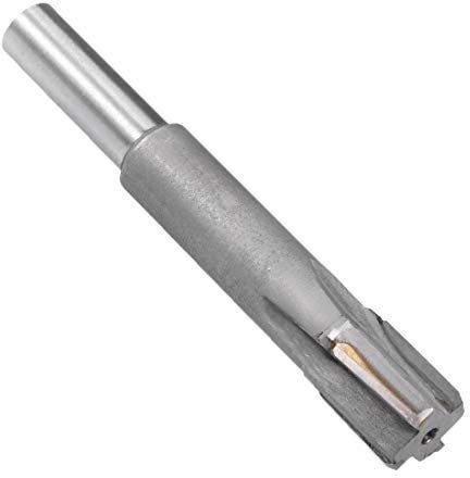 sourcing map Escariador de sujeción de Mango recto H7 con punta de carburo de 19mm de diámetro Máquina cortadora de taladro de metaldo
