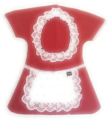 Handmade by Daggi Wäscheklammerbeutel, Klammerkleid, Klammersack