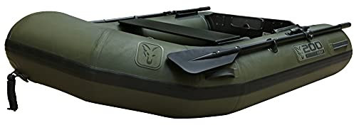 Fox 200 Green Inflatable Boat 2m - Angelboot für Karpfenangler & Wallerangler, Boot zum Angeln, Schlauchboot zum Karpfenangeln