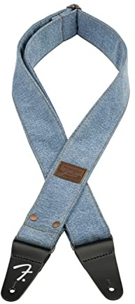 Fender Wrangler genieteter Denim-Gitarrengurt