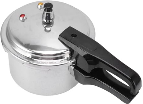 3 Liter Aluminium Alloy Pressure Cooker 18cm Bottom 3L Mini Pressure Cooker for Gas Stove Cooking Beans Meats Vegetables Soups