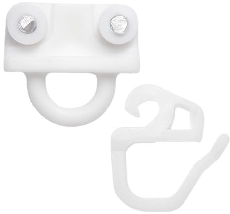 Gleiter Gardinengleiter passend für IKEA KVARTAL Ersatzteile Rollen Haken System Zubehör Gardine (24 Stück)