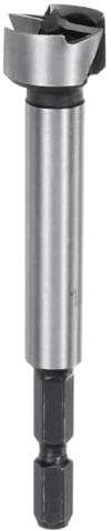 QUARKZMAN Punta Trapano Forstner 23/32 (18mm) Acciaio Carbonio Multi-Dente Foratura Legno Punta Forstner Taglia Cerniere Attacco Esagonale 1/4 per Legno Duro, Legno Morbido, Compensato