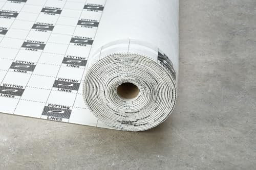 M-BASE UNI - Hochwertige Bodenplatte für Fußbodenheizung, 8 m² pro Packung, 100 cm Breite, 800 cm Länge, 2 cm Dicke - Effiziente Wärmeverteilung und einfache Installation