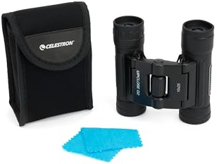 Celestron 71232 UpClose G2 10x25 Roof Prism Binoculars, Black