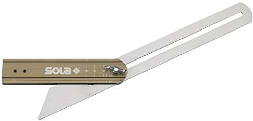 VSTG, Stellwinkel mit Graduierung, 300 mm, Grey/Brown