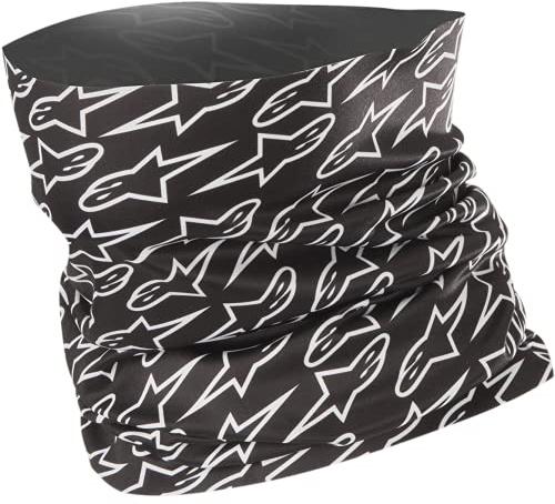 Alpinestars Astars Neck Warmer,Multicolour(Black/White)
