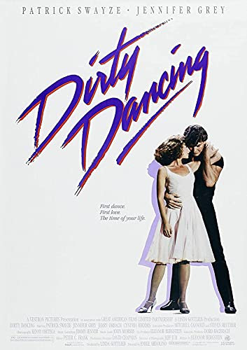 Dirty Dancing v1 Affiche de film vintage classique brillant (A4 210 x 297 mm)