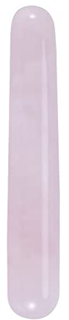 Bruafsir Baguettes Yoni en quartz naturel avec pierres précieuses de massage