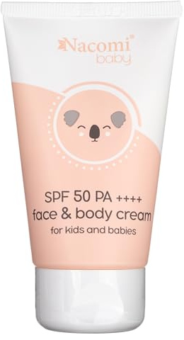 Nacomi - *Nacomi Baby* - Crema facial y corporal para niños y bebés SPF50 PA ++++