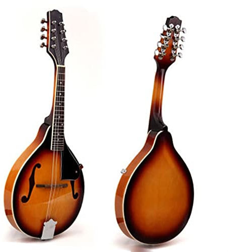 Mandolin F Hole Mandolin 8 String Treble Mandolin With Pickguard Mandolin Instrument for Beginner