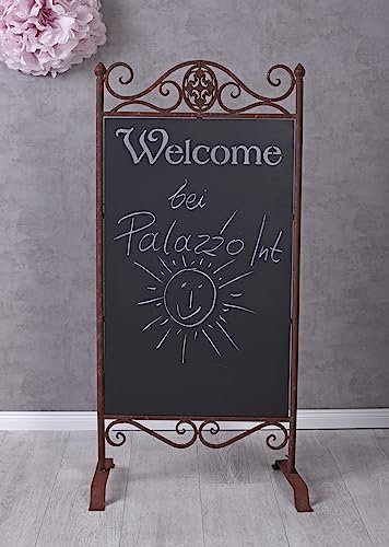 Kreidetafel Aufsteller Vintage Werbetafel Memotafel Schreibtafel 116cm aja205 Palazzo Exklusiv