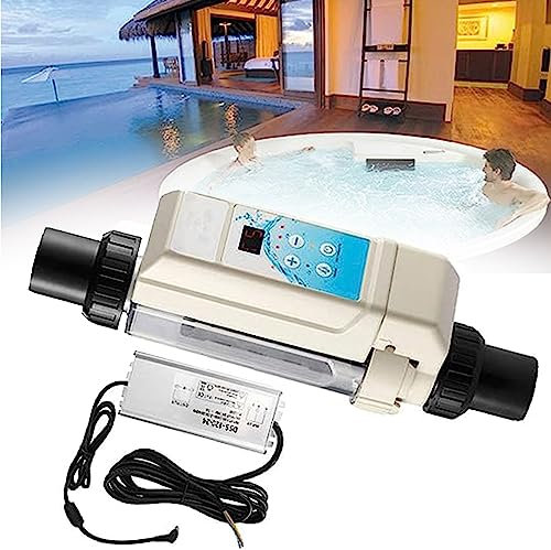 Générateur De Chlore Au Sel, 8/16/12/20g/H électrolyseur Chlorateur Au Sel De Piscine d'eau Salée Dispositif De Chlorateur De Sel D'électrolyse pour La Piscine De Spas,8g/h