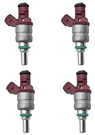 MEXWLOP 4-teilige Einspritzdüsen A2710780023, for Mercedes-Benz, W203 CL203 S203 C209 W211 S211 R171 906 1,8 l Benzinsprühdüse