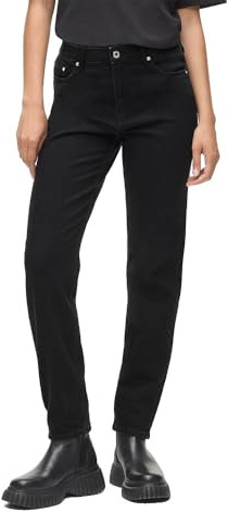 Karl Lagerfeld Jeans, Dam, Mom Denim, Mom Fit, Svart, 3230
