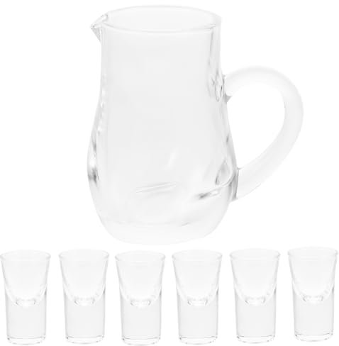Alipis 1 Set Di Decanter Per Vino Rosso Bicchiere Per Vino Domestico Decanter Per Vino Portatile Brocche Per Vino Decanter Riutilizzabile Bicchiere Per Cocktail Bicchiere