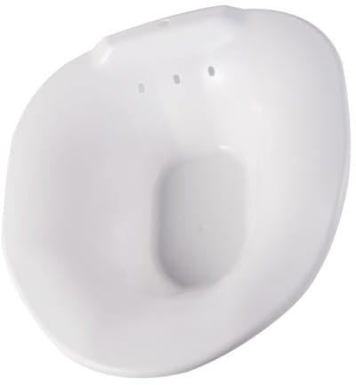 Hohopeti Sitzbad für Schwangere und Senioren Faltbare Toiletten Badewanne mit Überlauf Einfach zu Reinigen zur Vielseitig Einsetzbar für Wochenbett und Hygiene