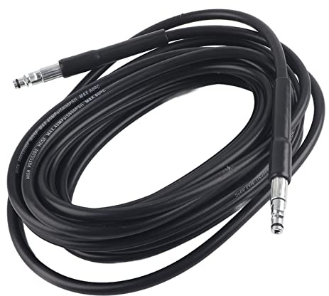 ANKROYU Tubo flessibile per idropulitrice ad alta pressione, treccia in filo d'acciaio, tubo flessibile di ricambio per acqua, compatibile con K2 K3 K4 K5 K Series, resistente, lu (10m)