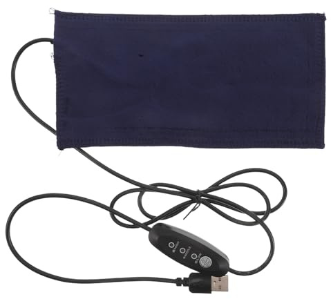 Levemolo Reptil Värmematta med Temperaturjustering Bärbar och Nano-fiber Värmedyna för Sköldpaddor Ormar Ödlor Grodor och Små Reptiler Lätt att Rengöra och Enkel att Installera