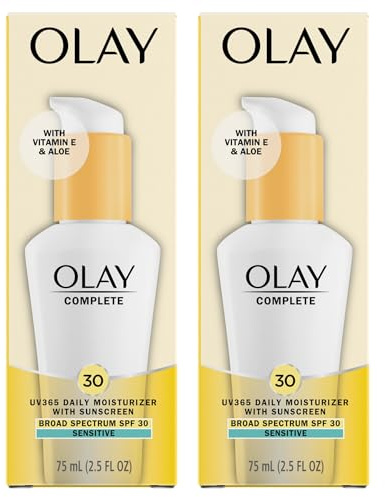 Olay Complete Daily Defense All Day Moisturizer With Sunscreen SPF30 Sensitive Skin, 2,5 fl. Oz. by Olay