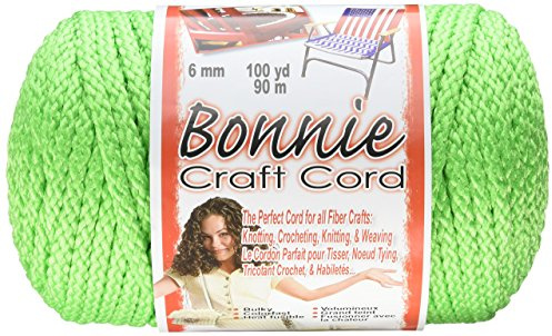 Pepperbell Polyolefin Faser Bonnie Macrame Craft Cord 6 MMX 100 Yard-Parrot