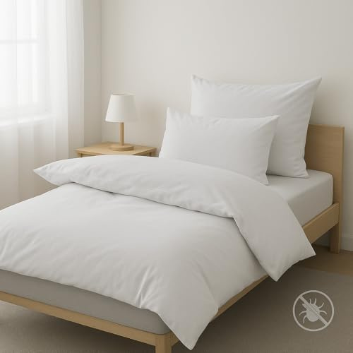 Allergovita Evolon Encasing Kissen und Deckenbezüge für Hausstauballergiker Basic Kissenbezug einzeln 80x80 cm