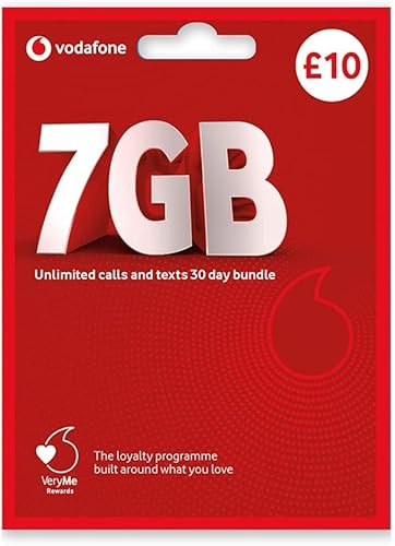 Vodafone PAYG Sim Card Triple Sim Pack(2 Sim Card Limit)