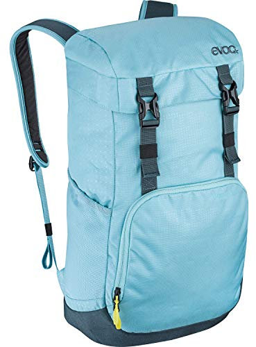 EVOC MISSION 22l Reiserucksack Tagesrucksack Top-Loader-Rucksack für den täglichen Einsatz (Volumen: 22 l, Organiser-Fächer, gepolstertes Laptop- und Tablet-Fach), Aqua Blau