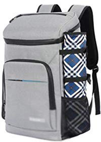 Picknickkorb mit großer Kapazität im Freien Picknick-Rucksack-Tasche mit kühlerem Fach, leichter isolierter Rucksack aus dichtem Picknick-Tasche, Korkenzieher, Picknickmatte Picknickkörbe Set Geschenk