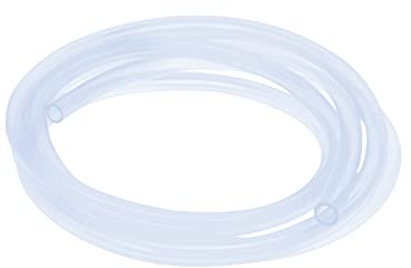 iMeistek Silikonschlauch, Länge 1.5m, 5mm ID, 8mm OD, flexibler Silikonschlauch, Wasser-Luft-Schlauch-Rohr für Pumpenübertragung