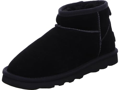s.Oliver Damen Boots aus Leder Gefüttert, Schwarz (Black), 38 EU