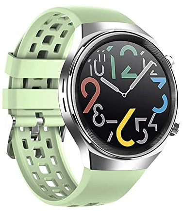 QESTO WSD Men's Smart Watch Fitness Tracker GPS Pedometer Bluetooth Smartwatch Blood Pressure Heart Rate Monitor Watch Men's Sports Watch Ladies for Android Ios,D(B)(B)
