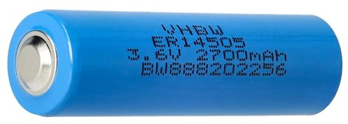 vhbw ER14250 Rundzellenbatterie kompatibel mit Viessmann Trimatik, Trimatik 2 - Spezialbatterie (2700 mAh, 3,6 V, Li-SOCl2)