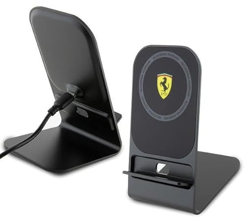 Chargeur Inductif Ferrari FEMFBMALK 15W Noir Collection 2023