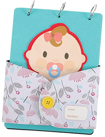 Erinnerungsbuch Mit Stickerbuch-sammelalbum Scrapbook Für Neugeborene Album Zum Aufbewahren Von Andenken Und Fotos Für Kinder