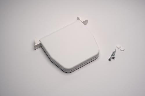 TESO Avvolgitore per cintura (per minigurt 14 mm di larghezza) da parete con sistema a cerniera in bianco (senza cintura)