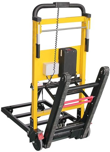 Sackkarre Treppensteiger Elektrisch Elektrischer Treppensteigerwagen Elektrischer Treppensteigerwagen, Handkarren 330 Pfund Batteriebetriebener Treppenwagen Möbel Treppenwagen Treppensteiger