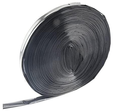 FBANULPEX Tubería de riego por Goteo，Tubería Plana Cinta de riego for Plantas de jardín, Manguera de remojo, Invernadero y Granja(Space 40cm,16mm 100m(2x50m))
