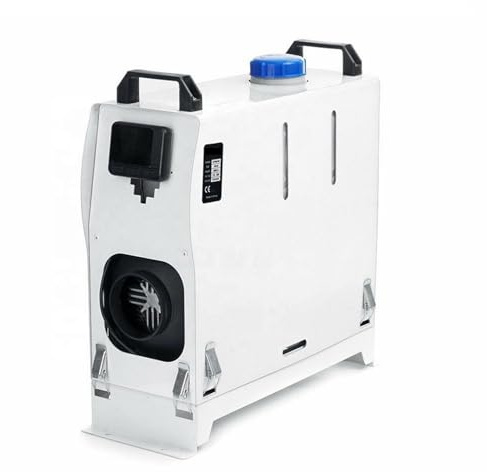 Riscaldatore portatile a gasolio tutto in uno da 12 V e 5 kW con display LCD e telecomando, efficiente riscaldatore ad aria a gasolio e riscaldatore da parcheggio per auto, camper, roulotte, tende e