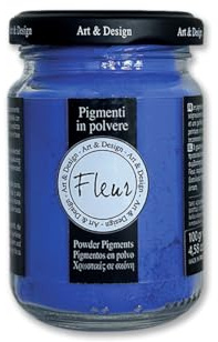 FLEUR PAINT | Pigmento in Polvere 100 gr – Universale per Polveri & Vernici – Blu oltremare