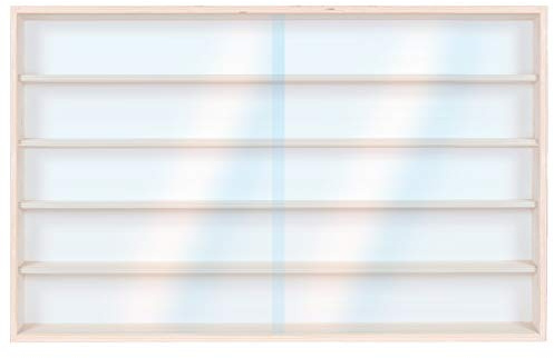 Alsino V-115.5A Vitrine Spur HO & N Regal H0 115 cm 5 Fächer mit Nuten
